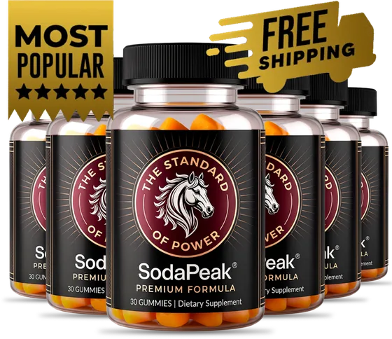 SodaPeak 6 bottles, most popular package with free shipping