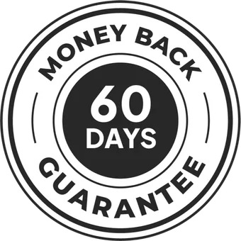 SodaPeak 60-day money-back guarantee seal